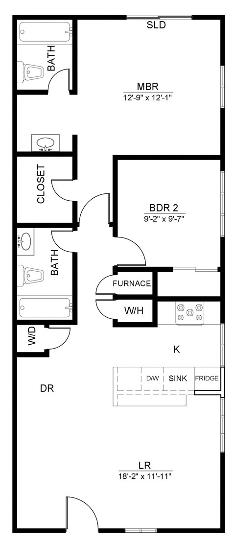 2512 and 2518 England Street 1-3 Beds Apartment, Townhouse for Rent - Photo Gallery 22